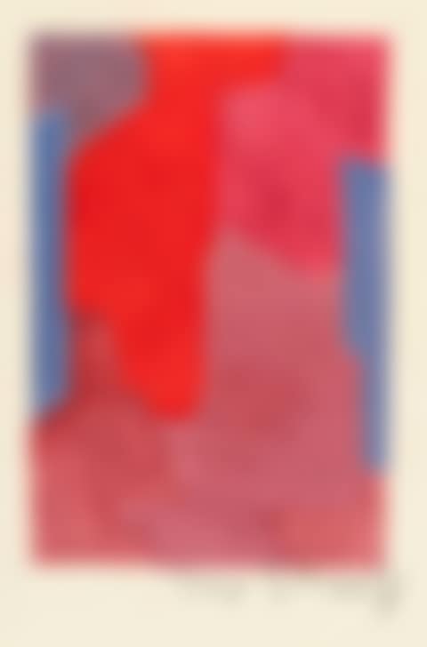 Composition mauve, bleue et rouge (preview)