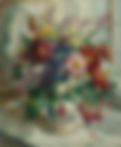 Still life of late summer flowers (preview)