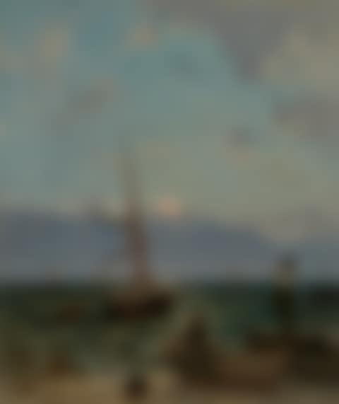 Moonrise above the Lake Leman (Lever de lune sur le Léman) (preview)