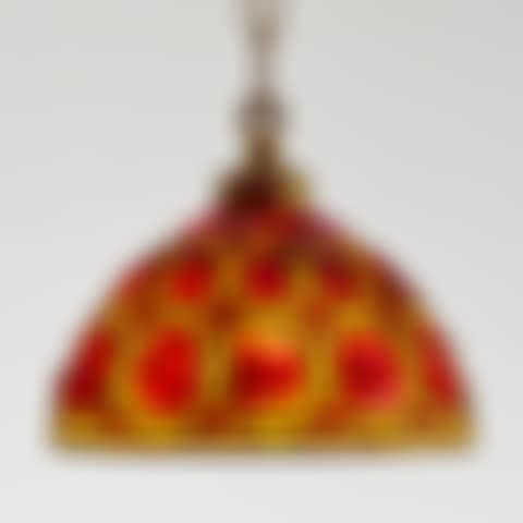 Rare turtle-back tile ceiling light (preview)