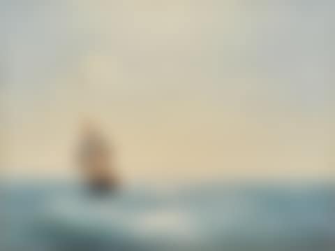 Sailing ship in choppy seas (preview)