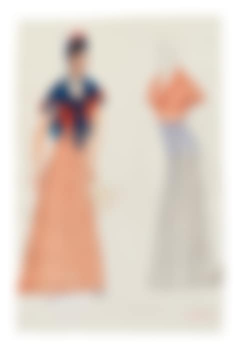 Costume Design for Two Young Women in Carmen (preview)