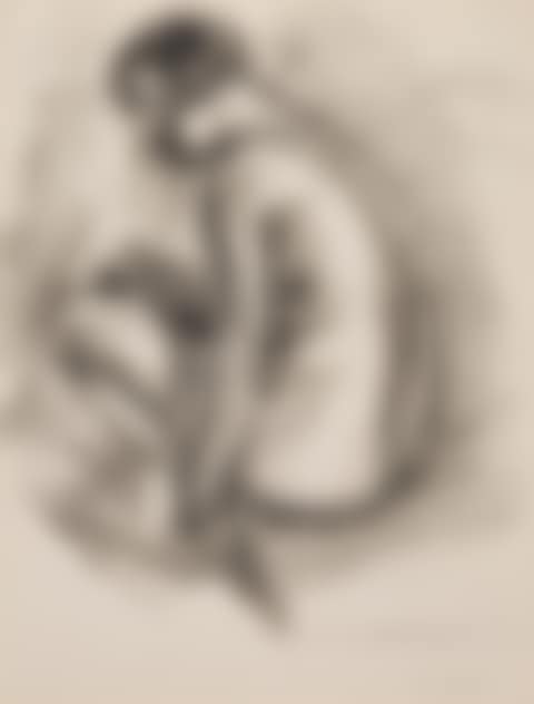 Jeune femme accroupie (preview)