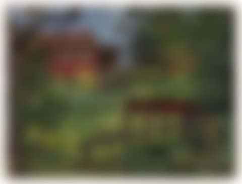 Garden with Red House 1882 (preview)