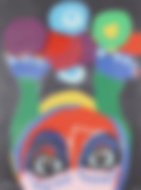 Monkey with balloons (preview)