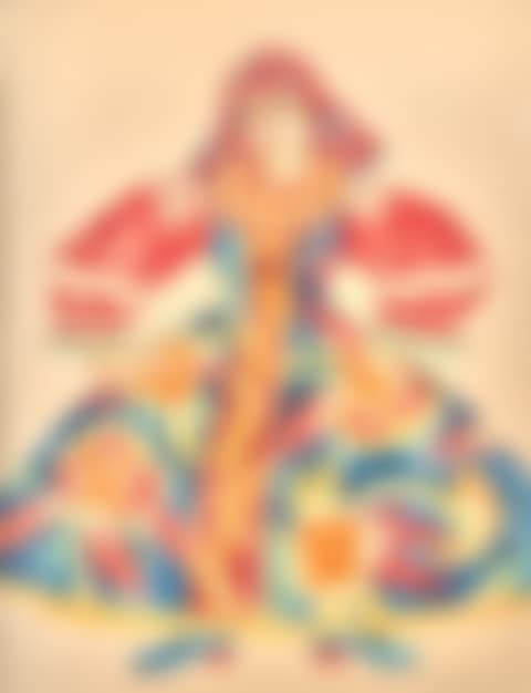 Costume Design for "The Golden Cockerel," (preview)