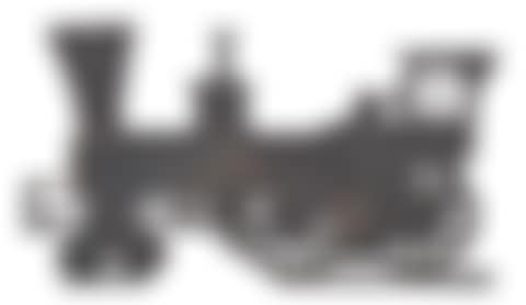 Folk Art Sheet Iron Steam Locomotive Form Weathervane (preview)