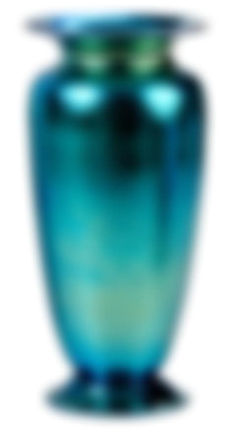 Steuben Blue Aurene Glass Vase (preview)