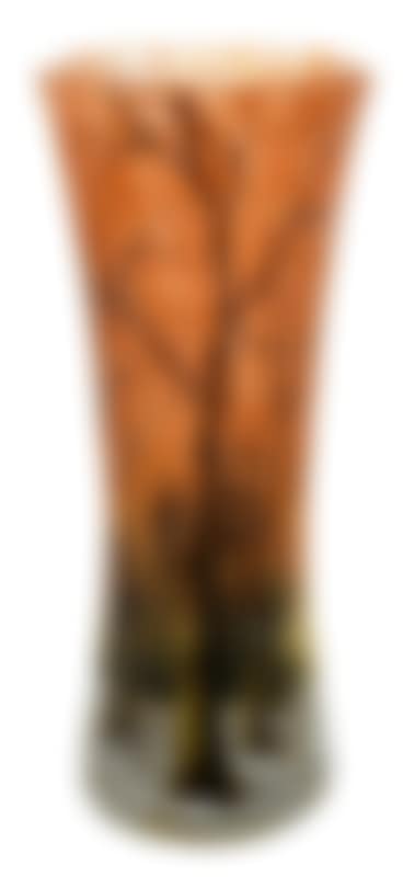 Winter Landscape Art Glass Vase (preview)