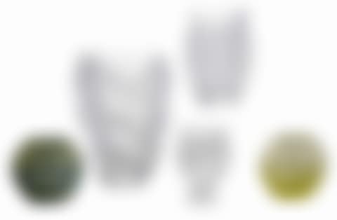 Five Lalique Art Glass Vases (preview)