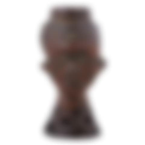 African Carved Wood Figural Wine Cup (preview)