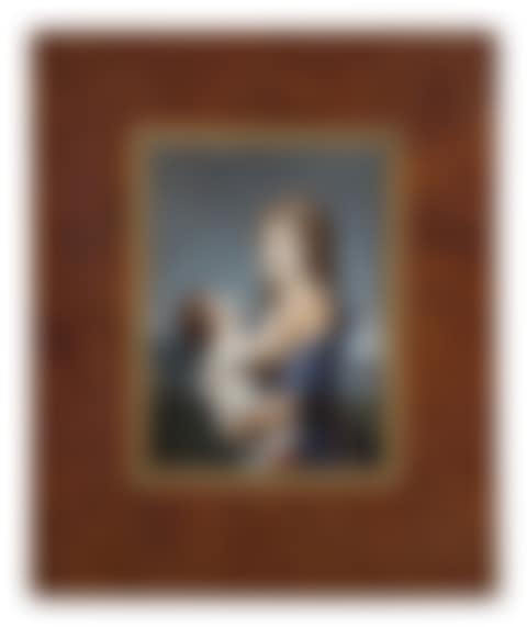 Portrait of baroness Dannery, Superintendent of the Royal House of Education of the Legion of Honour in Saint Denis, holding her son Jean Germain Samuel (preview)