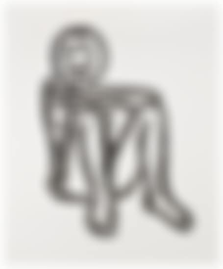 Monica Seated, Elbows on Knees (preview)