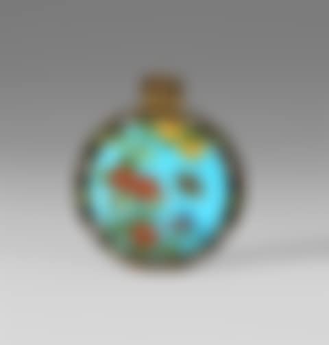 A CLOISONNÉ ENAMEL SCENT BOTTLE (preview)