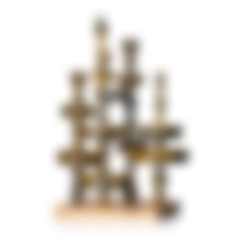 a stoneware sculpture, "Fountain", a prototype of the Fountain at Umeå City Hall,, Gustavsberg studio (preview)