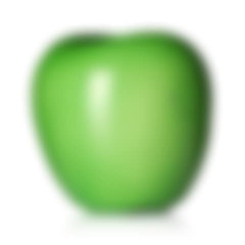 a faience sculpture of an apple, Biot, France (preview)