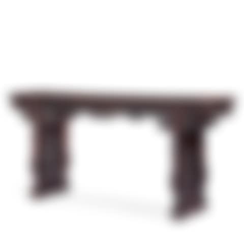 A massive zitan recessed-leg long table "Jiaotousun Qiotouan" (preview)