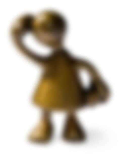 Cone Figure Scratching Head (preview)