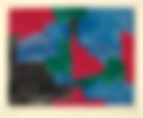 Composition vert, rouge et bleue (preview)