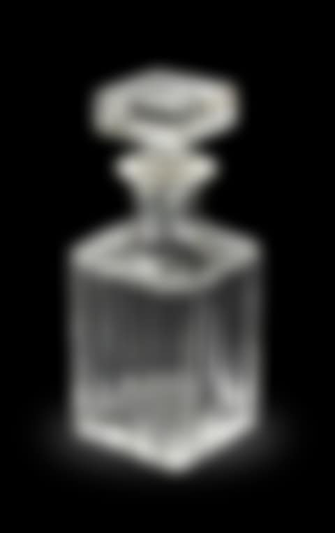 A Mappin & Webb silver mounted glass decanter (preview)