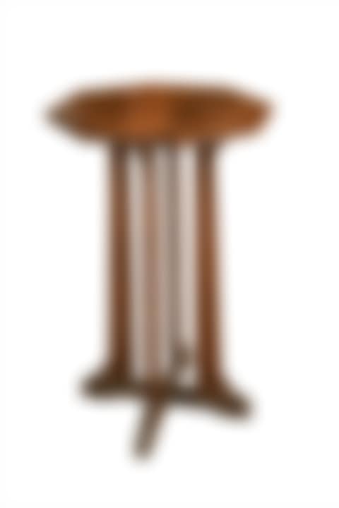 A tall Arts & Crafts walnut occasional table (preview)