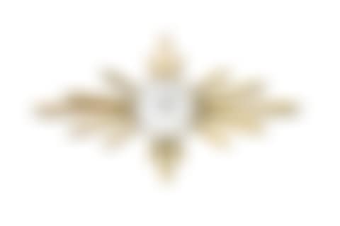 A Mid-Centruy brass Metamec sunburst clock (preview)