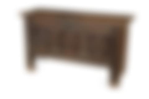 An oak coffer with three panel front (preview)