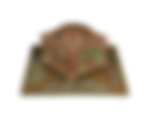 A Tiffany Studios bronze and slag glass inkwell (preview)