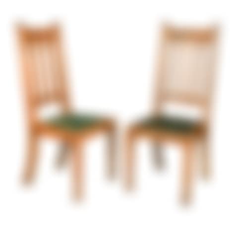 A pair of Arts & Crafts oak side chairs (preview)