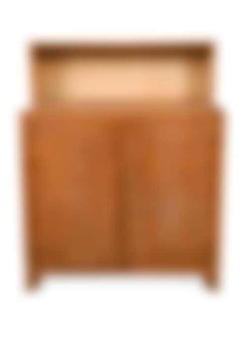 A Heal"s limed oak cabinet with bookcase top (preview)