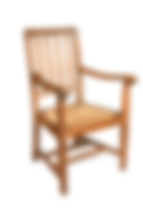 A Heal"s limed oak elbow chair (preview)