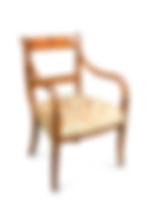 A Dutch marquetry open arm chair (preview)