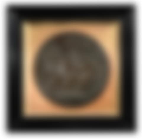 Bronze relief plaque depicting the angel appearing to adam and eve (preview)