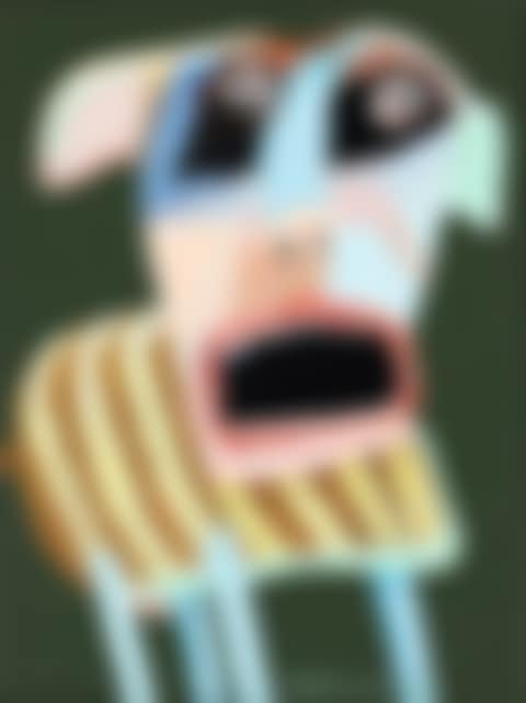 “Forbavset og lidt liderlig hund” (Astonished and Slightly Horny Dog) (preview)