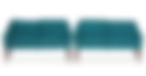 A pair of freestanding two seater sofa (preview)