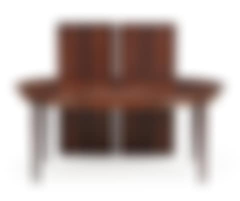 A circular rosewood dining table with extension and three extra leaves (preview)