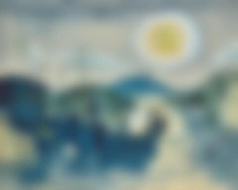 Fischer auf dem Gardersee bei Mondlicht (Fishermen on the Gardnosee by Moonlight) (preview)