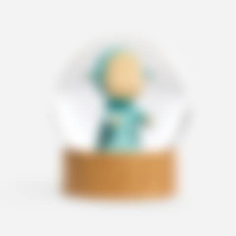 Little Wanderer Snow Globe (Blue) (preview)