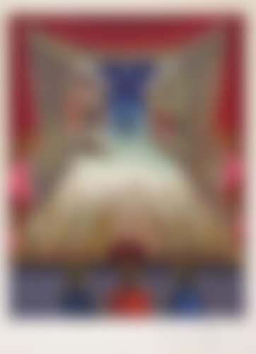 Portfolio with 11 (of 25) color lithographs: Marquis de Sade (preview)