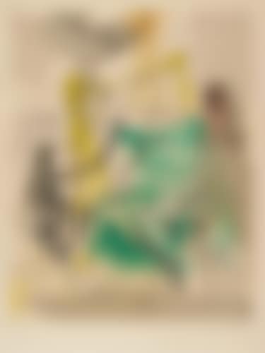 Group of 4 color lithographs.  Harpest: Symbol of Carmen's Love * Lillas Pastia's Tavern * Don José and Carmen Flee * Smuggler's Meeting (preview)