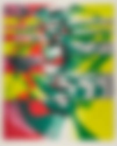 Group of 4 color prints: Nénuphars, Wind, Black Hole, Tree (preview)