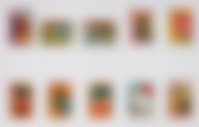 Zehn Briefmarken mit Motiven nach Pablo Picasso (preview)
