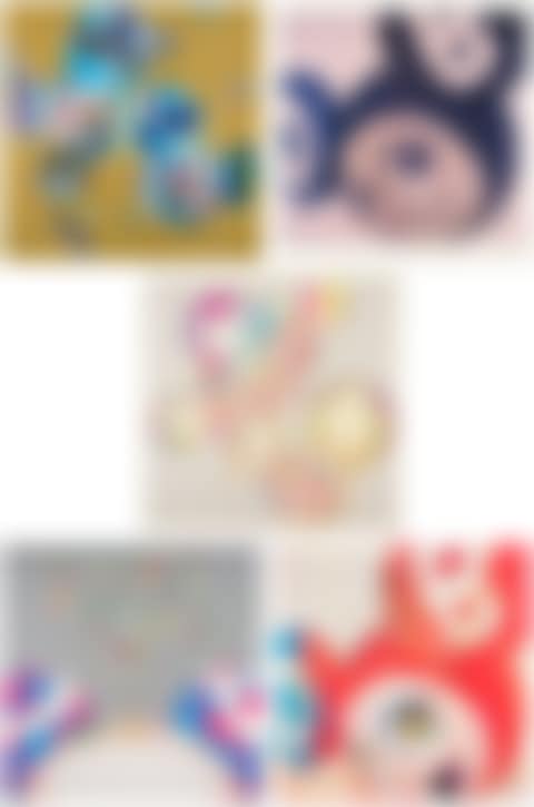 Reversal D.N.A.; And then and then and then and then and then; PARA-KITI DOB; DOB Flower; and And then and then and then and then and then Abstraktes Bild (preview)