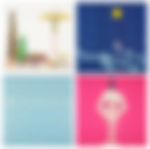 Into the Dream [Jumbo Corn Head Mushroom]; Moon; Snow; and Mushroom Bomb PINK (preview)