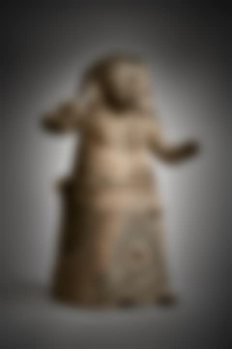 Large Veracruz Standing Figure of a Priest (preview)