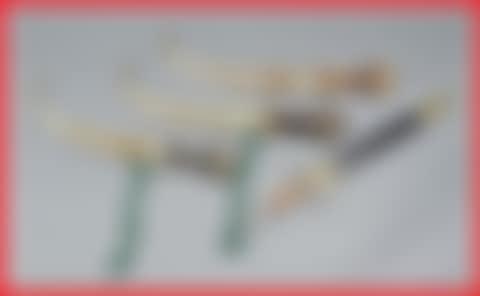 Set of four daggers including three Koumya type (preview)
