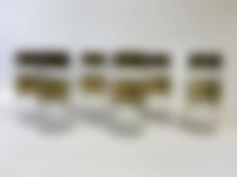 Set of six glass medicine jars (preview)
