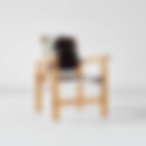 Early and rare armchair, designed for the Hotel Doron, Méribel (preview)