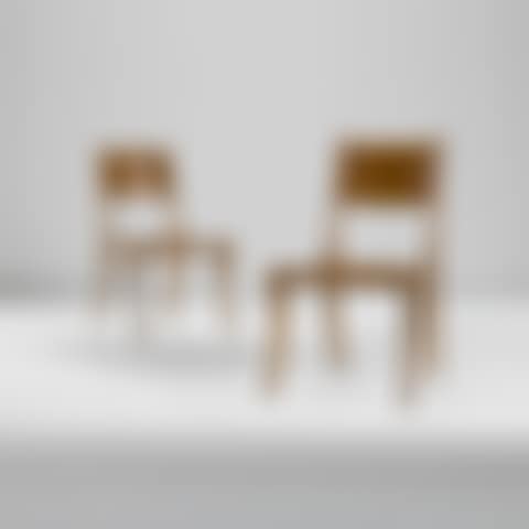 Pair of "Klismos" chairs, model no. 13 (preview)