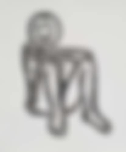 Monica Sitting, Elbows on Knees (preview)